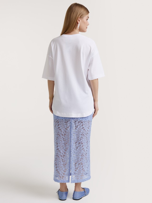 Women's skirt CONTE ELEGANT LU 3161, s.170-90, blue - 4