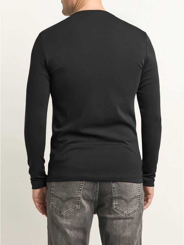 Men's polo neck shirt DIWARI BASIC MEN MD 4031, s.176,182-92, black - 2