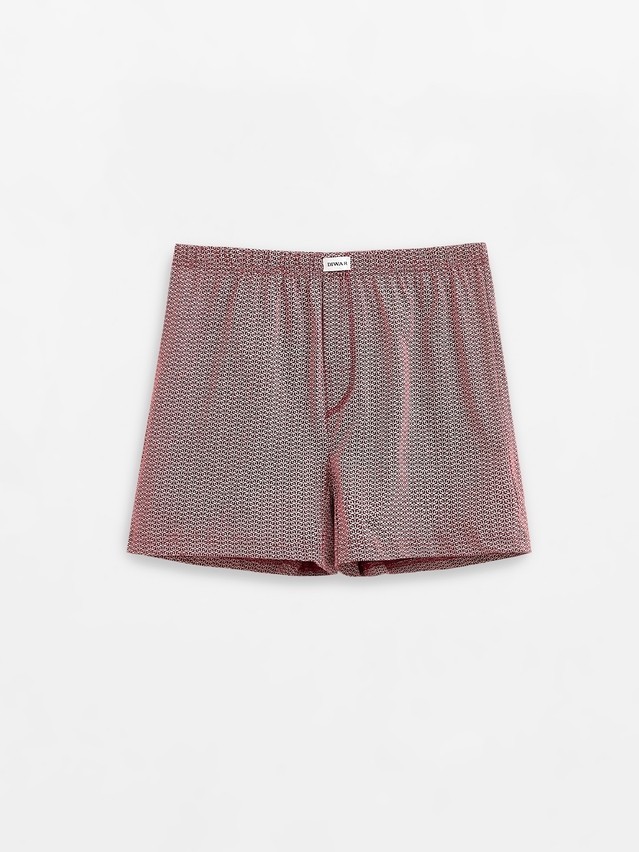 Men's underpants DIWARI BASIC MEN MBX 010, s.78,82, bordo pattern - 1