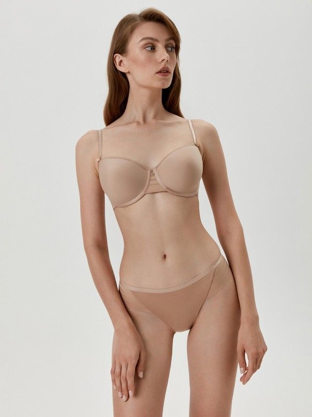 Bra CONTE ELEGANT SPORT GLAM RB4046, s.70C, flesh colour - 1