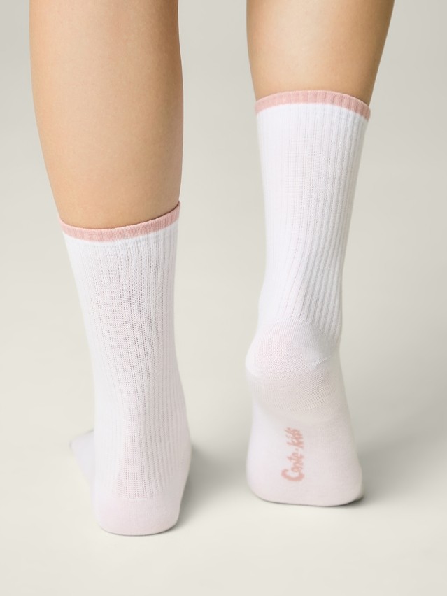 Children's socks CONTE-KIDS ACTIVE, s.16, 1021 white-ash pink - 2