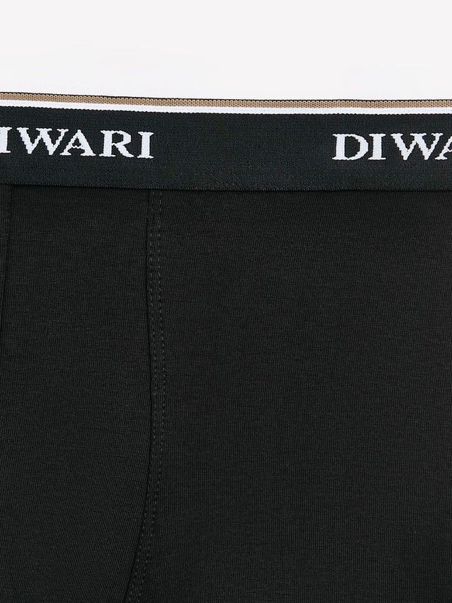 Men's underpants DIWARI PREMIUM MSH 1568, s.78,82, black-black strip - 7