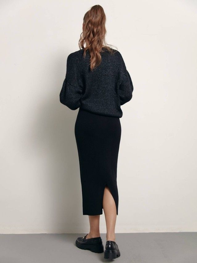 Women's skirt CONTE ELEGANT LDK159, s.170-90, black - 2