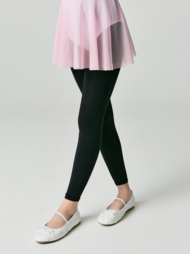 Children's leggings CONTE ELEGANT BALLET 60, s.140-146, nero - 4