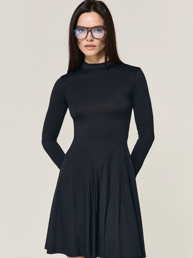 Women's gown CONTE LPL 3494, s.170-84-90, black - 2