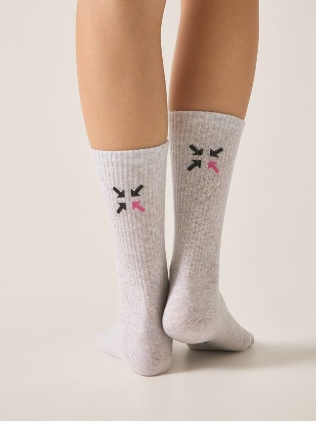 Women's socks CONTE ELEGANT ACTIVE, s.23-25, 706 light grey - 1