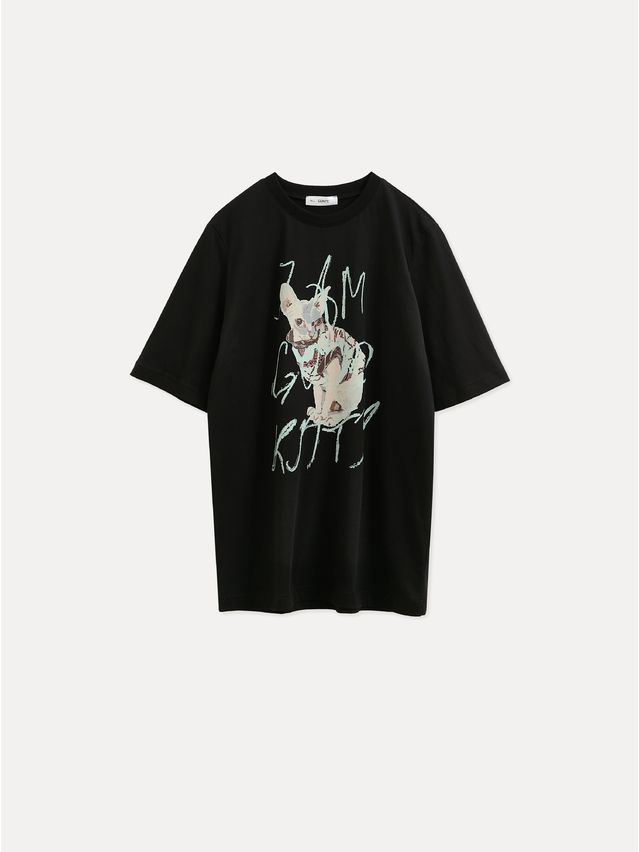 Women's polo neck shirt CONTE ELEGANT LD 3036, s.170-92, black-kitty - 6