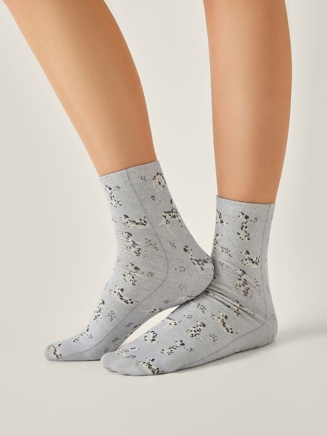 Women's socks CONTE ELEGANT FANTASY, s.23-25, 730 grey - 2