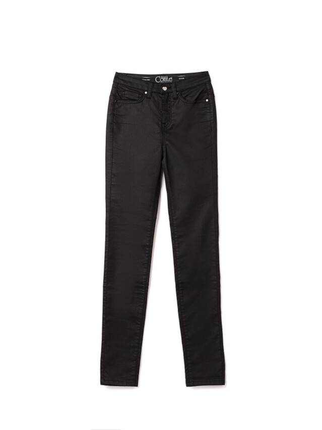 Denim trousers CONTE ELEGANT CON-104, s.170-102, black - 3