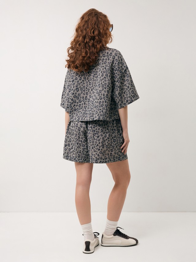 Women's blouse CONTE LBL 3729, s.170-84-90, khaki leo - 2