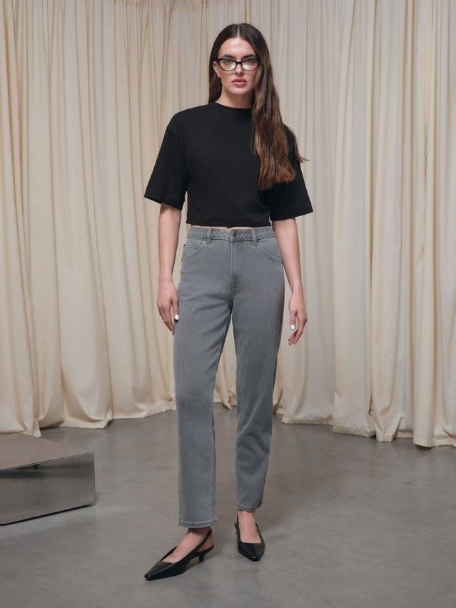 Women's jeans CONTE CON-846, s.164-90, grey - 1