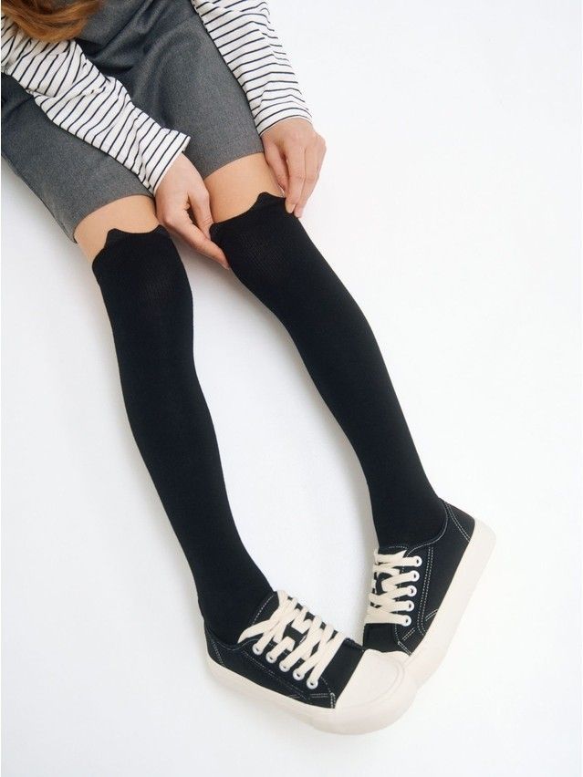 Children's overknees CONTE-KIDS TIP-TOP, s.30-32, 051 black - 4