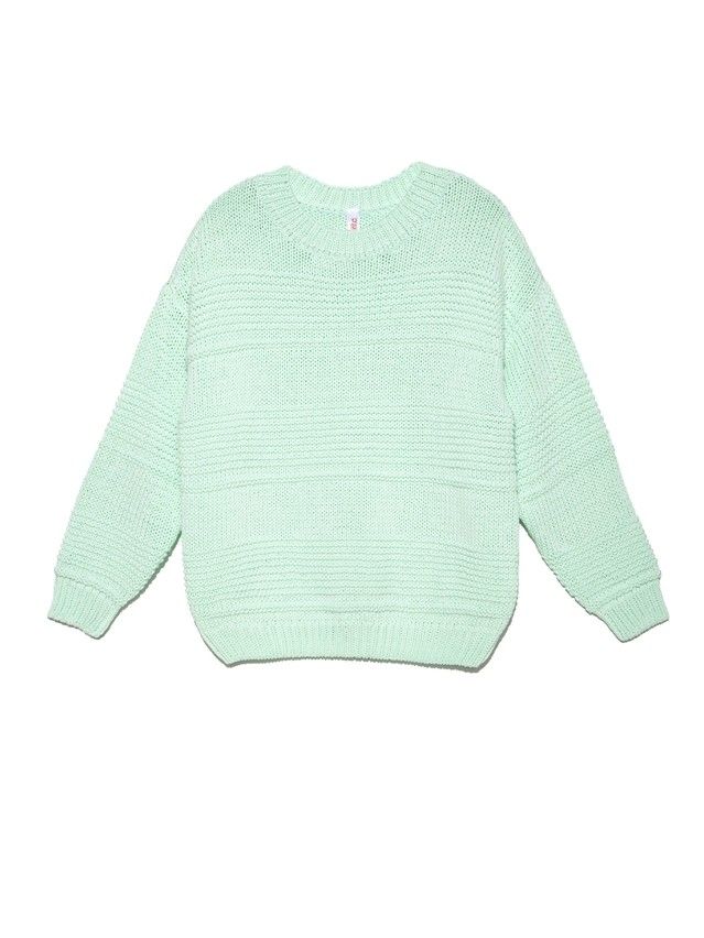 Women's polo neck shirt CONTE ELEGANT LDK042, s.170-84, pastel aqua - 6