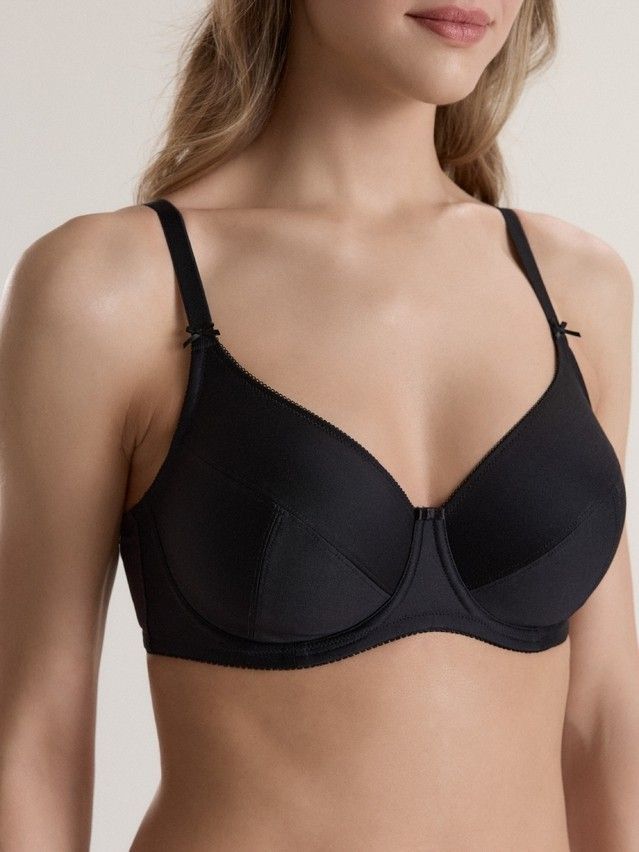 Bra CONTE ELEGANT NATUREL RB6237, s.75C, black - 1