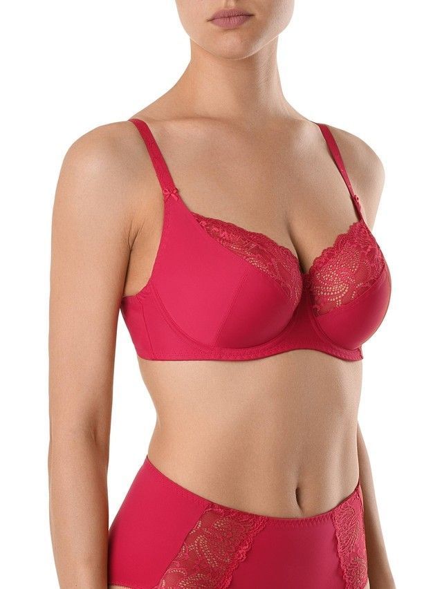 Bra CONTE ELEGANT CITY STYLE RB0007, s.75D, crimson - 1