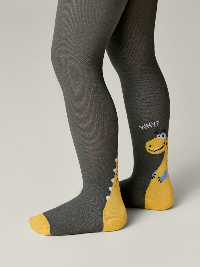 Children's tights CONTE-KIDS TIP-TOP, s.104-110 (16),715 khaki - 1