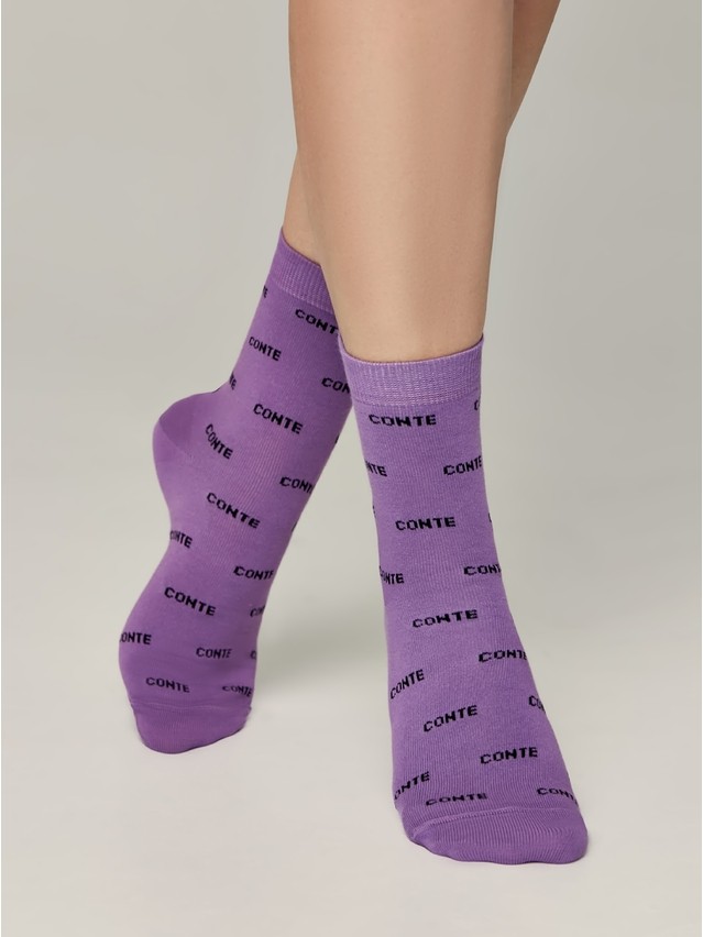 Women's socks CONTE ELEGANT CLASSIC, s.23, 528 lilac - 2