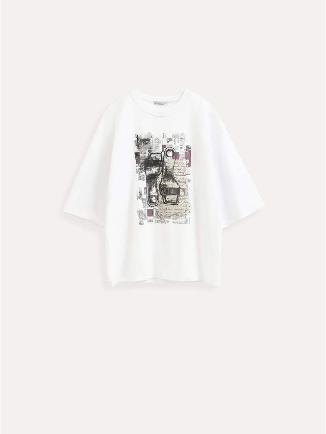 Women's polo neck shirt CONTE LD 3449, s.170-88, white-shoes - 6
