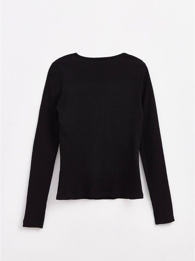 Women's polo neck shirt CONTE ELEGANT LD 1613, s.170-92, black - 5