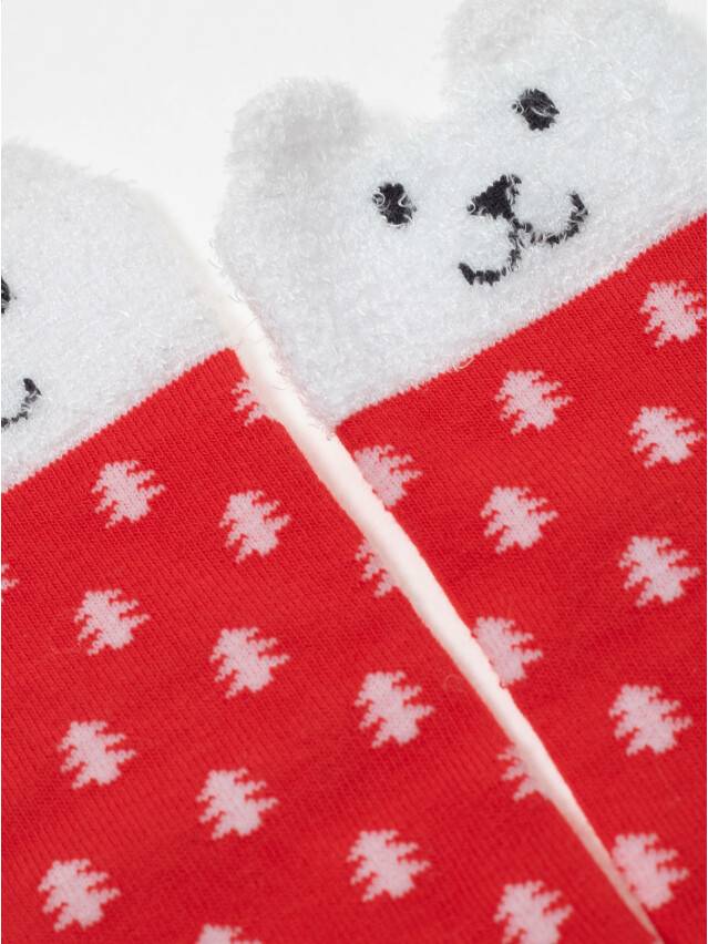Kids socks CK NEW YEAR 21С-67СП, s.24-29, 909 red - 3