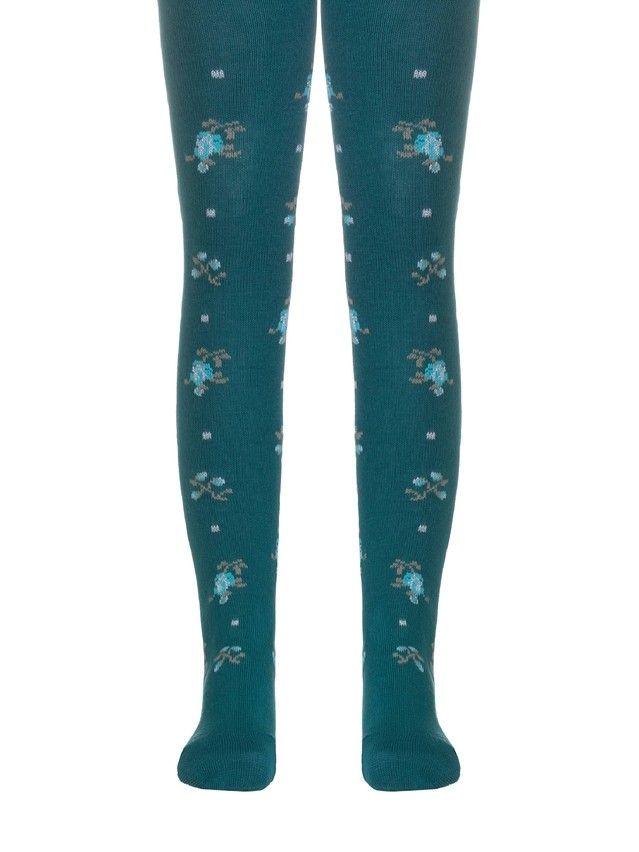 Children's tights CONTE-KIDS TIP-TOP, s.80-86 (14),258 dark turquoise - 1