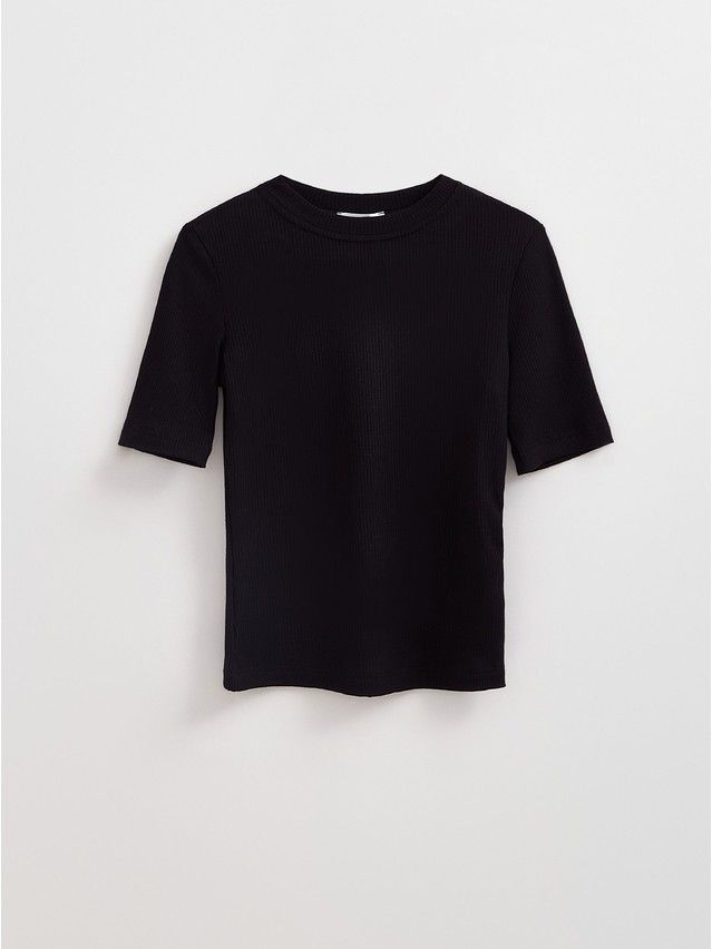 Women's polo neck shirt CONTE ELEGANT LD 2639, s.170-92, black - 4