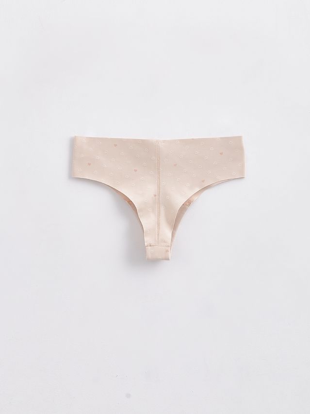 Women's panties CONTE ELEGANT INVISIBLE LBR 975, s.90, natural-peach - 2