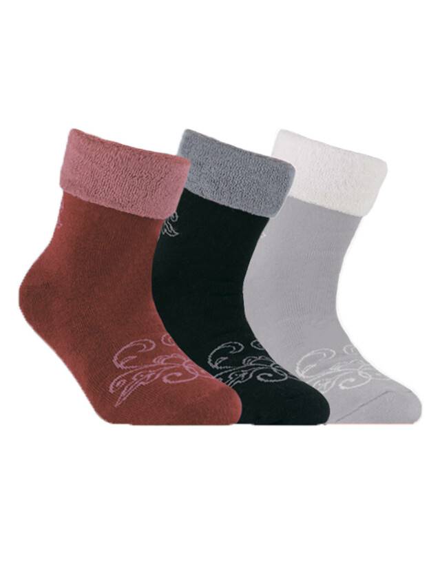 Children's socks CONTE-KIDS SOF-TIKI, s.33-35, 056 wine-coloured - 1
