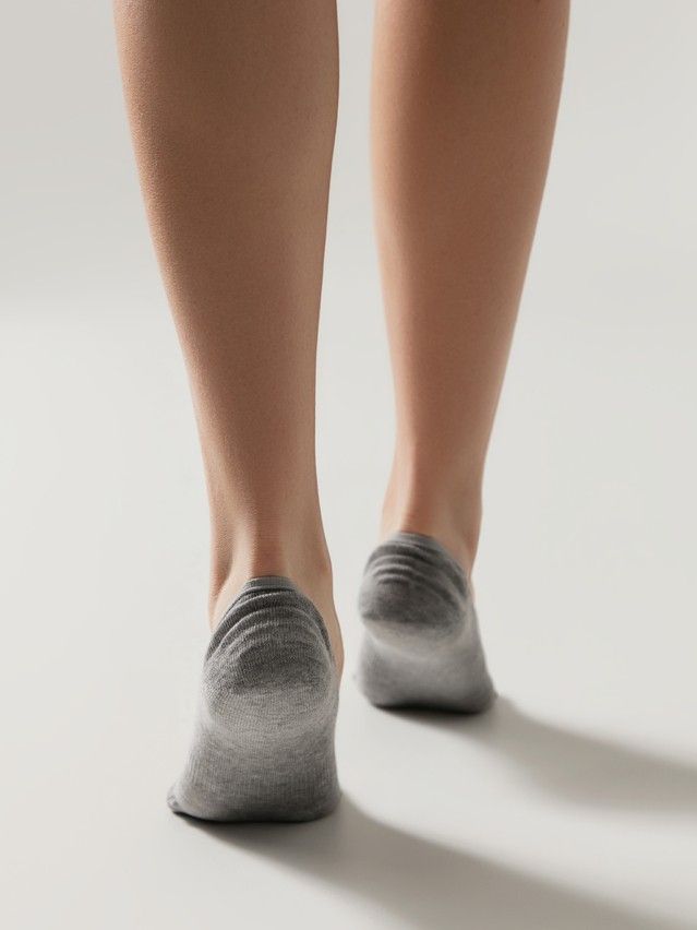 Women's footlets CONTE ELEGANT CLASSIC, s.23-25, 1115 grey - 2