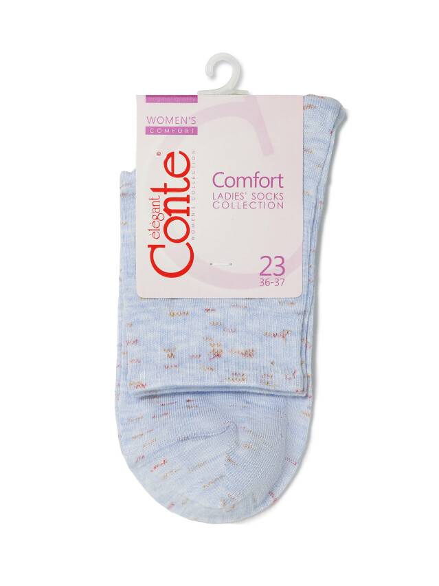Women's socks CONTE ELEGANT COMFORT, s.23, 000 pale violet - 3