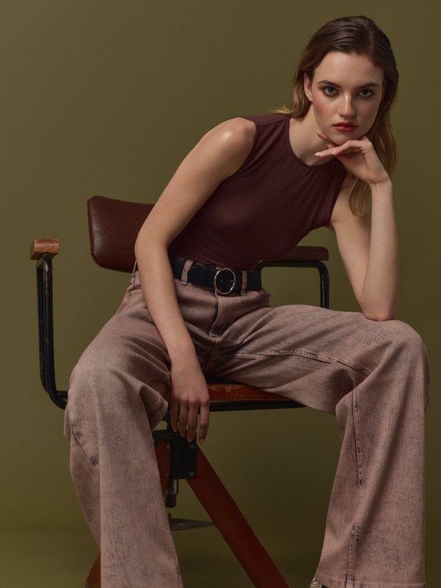 Women's jumpsuit CONTE LBD 3413, s.170-84-90, royal chocolate - 3