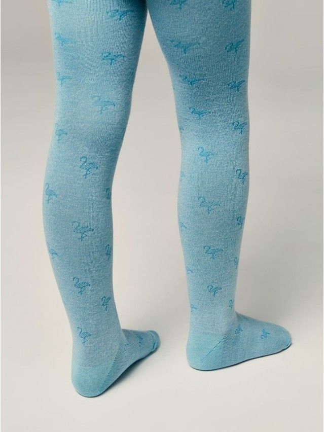 Children's tights CONTE-KIDS CLASS, s.104-110 (16),640 turquoise - 3