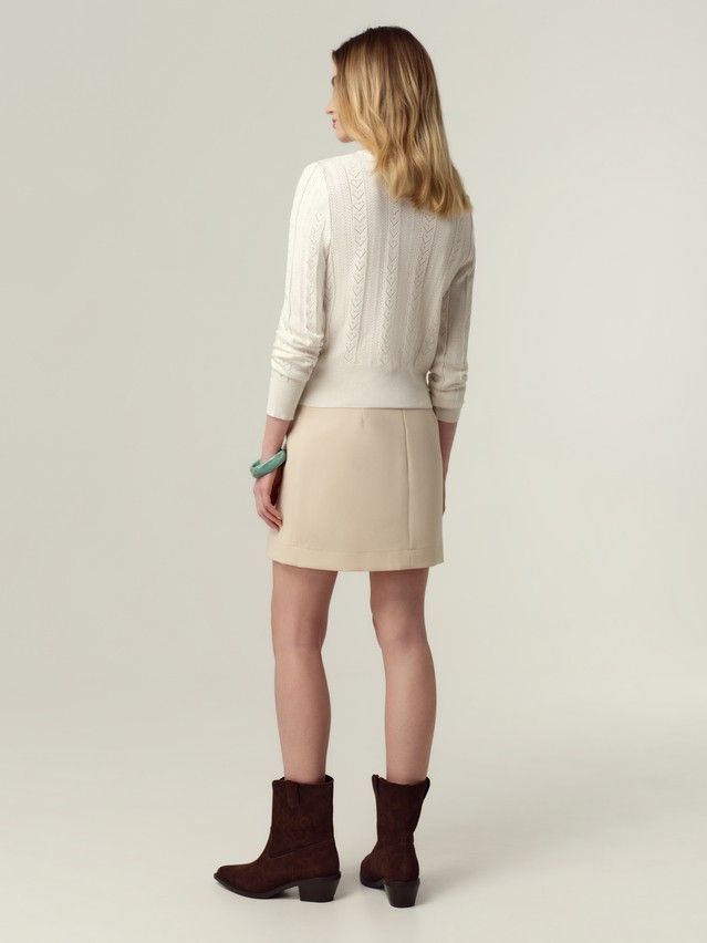 Women's pullover CONTE ELEGANT LDK2576, s.170-84, ecru - 2