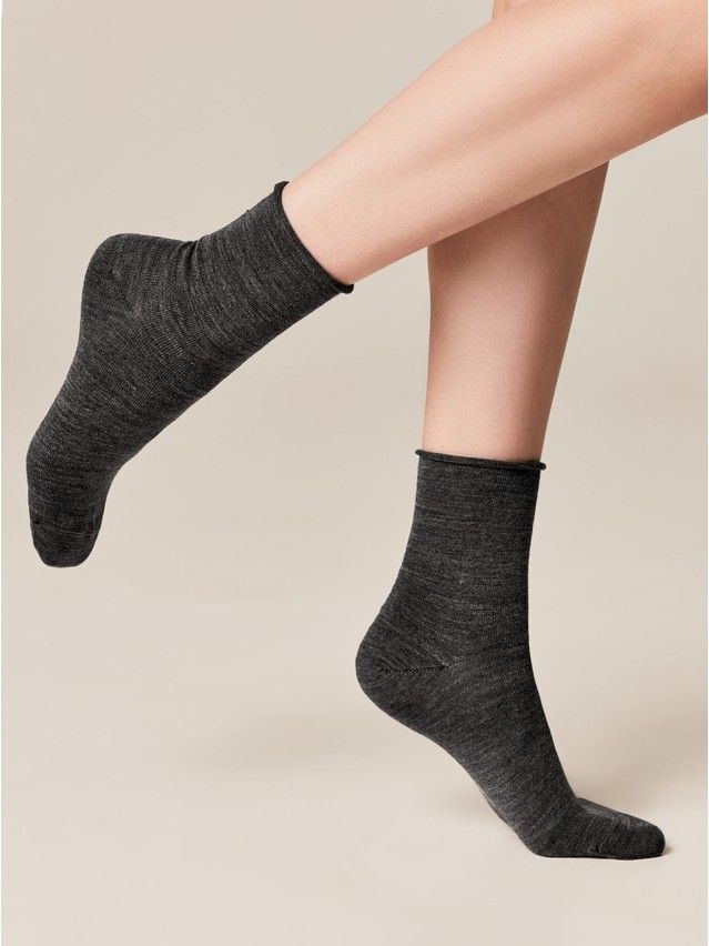 Women's socks CONTE ELEGANT COMFORT, s.25-27, 000 dark grey - 1