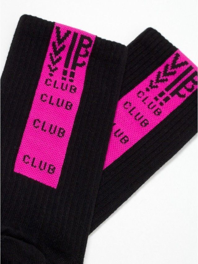 Women's socks CONTE ELEGANT ACTIVE, s.23-25, 433 black-pink - 4
