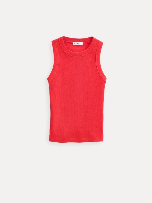 Women's polo neck shirt CONTE ELEGANT LD 3278, s.170-84, red - 5