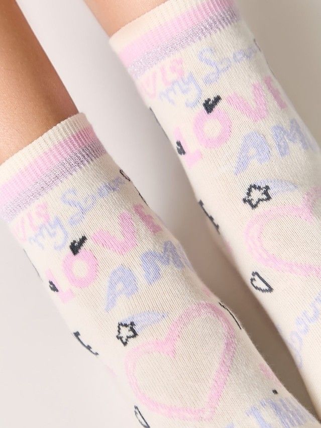 Children's socks TIP-TOP 5S-11SP, size 20, 498 cappuccino - 3