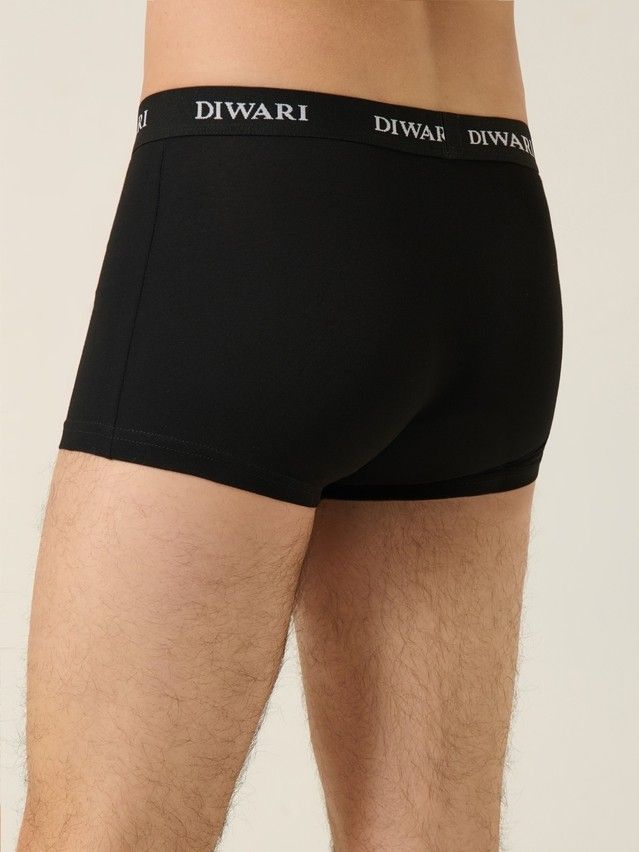 Men's underpants DiWaRi BASIC MEN MSH 2147, s.78,82, black - 5