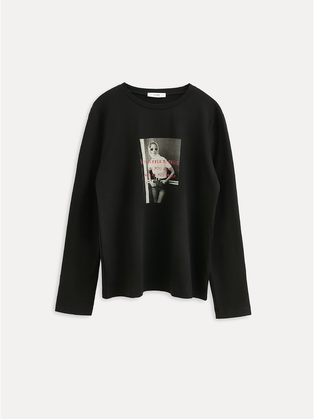 Women's polo neck shirt CONTE LD 3287, s.170-84, black-girl - 7