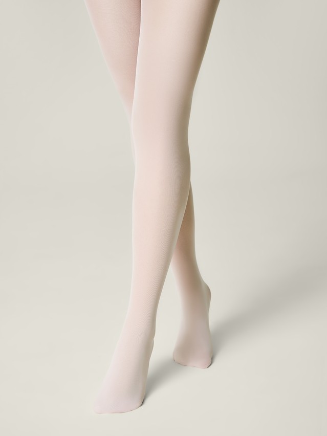 Fancy children's tights CONTE ELEGANT BALLET 60, s.104-110, bianco - 1