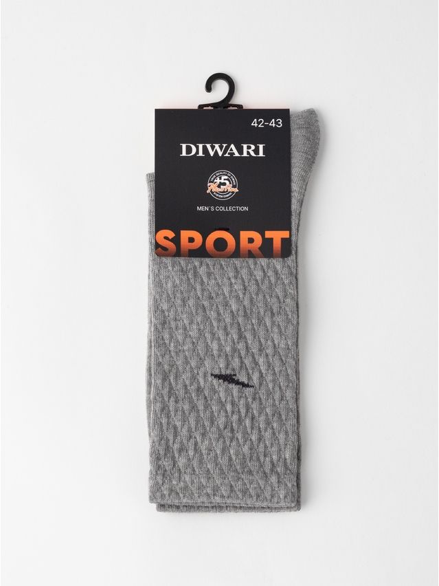 Men's socks DIWARI SPORT, s.25, 973 grey - 5