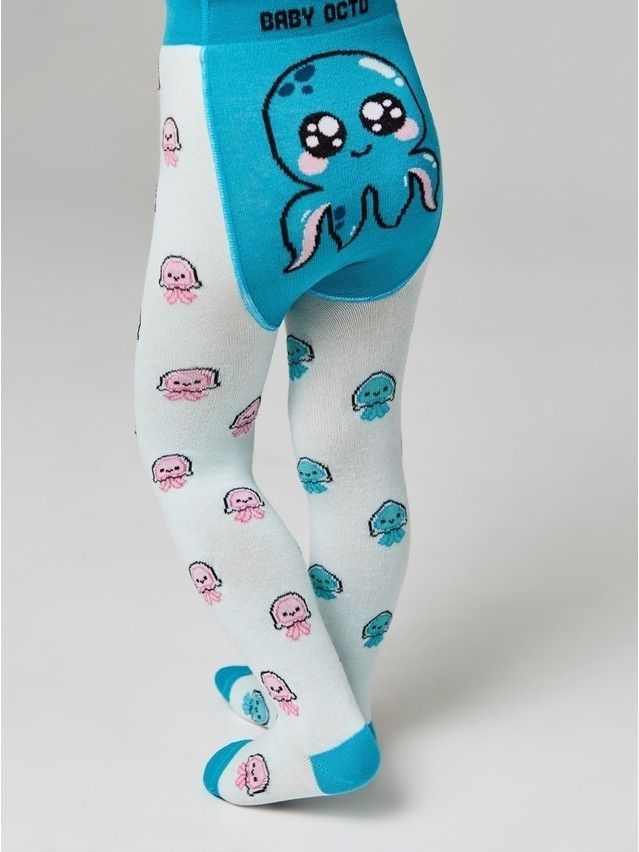 Children's tights CONTE-KIDS CK HAPPIK, s.104-110 (16),646 turquoise - 1