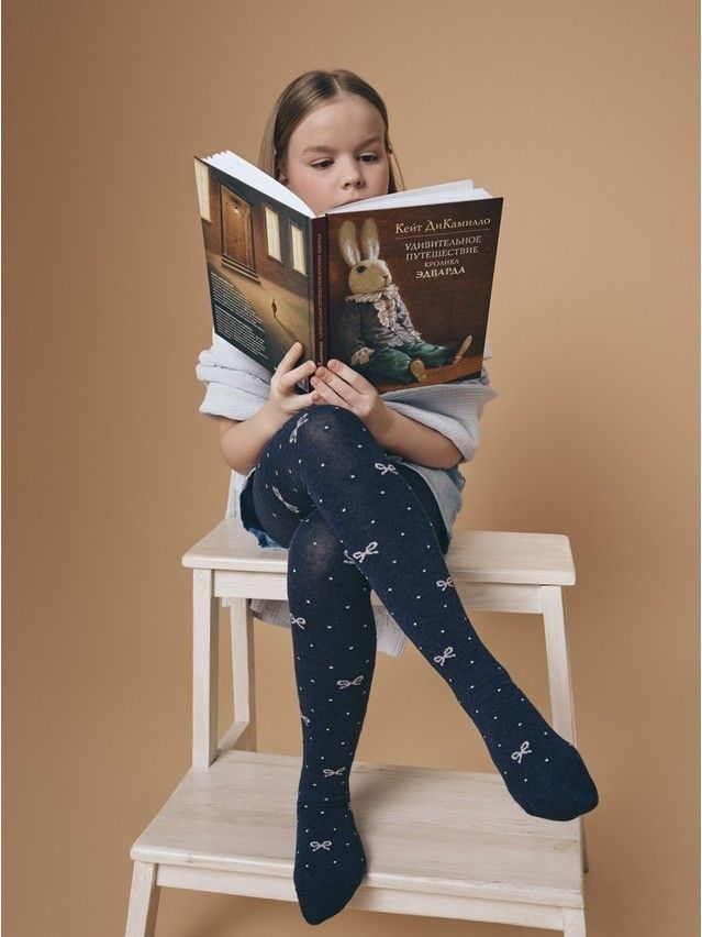 Children's tights TIP-TOP 19С-36SP, s.104-110 (16),545 dark blue - 1