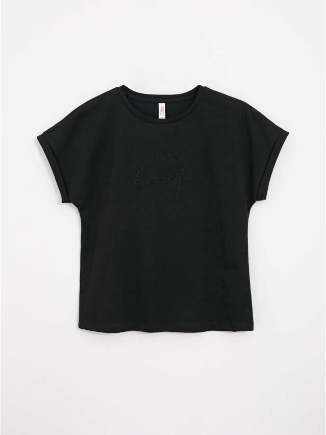 Women's polo neck shirt CONTE ELEGANT LD 1220, s.170-100, black - 1