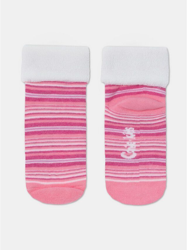 Children's socks CONTE-KIDS SOF-TIKI (2 pairs),s.18-20, 703 white-pink - 1