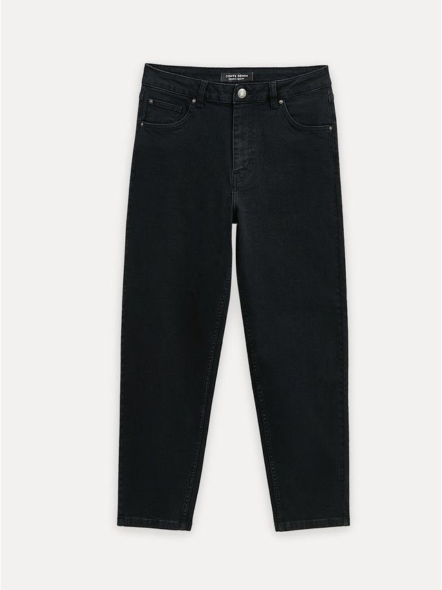 Women's jeans CONTE CON-844, s.164-90, washed black - 11