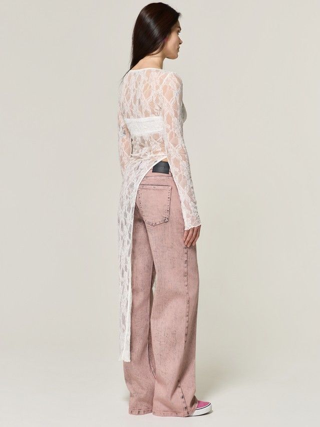 Women's polo neck shirt CONTE LD 3501, s.170-84, white - 4