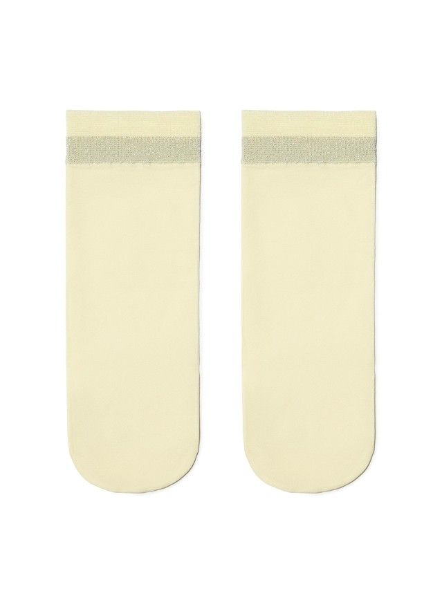 Women's socks CONTE ELEGANT FANTASY, s.23-25, silver-yellow - 2