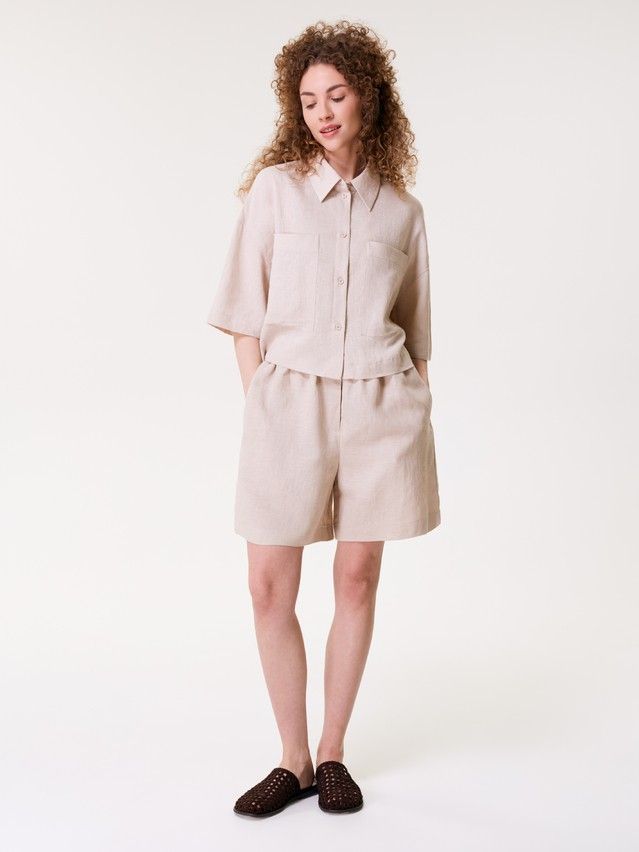 Women's shirt CONTE LRU 3585, s.170-84-90, beige - 1