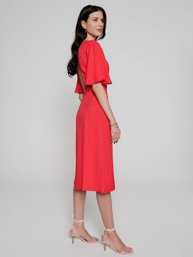 Women's dress LPL 1142, s.170-84-90, flaming red - 3